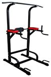 Power Tower, Adjustable Pull Up & Dip Station and Ab Workout, Multifunctional Home Gym Fitness Equipment