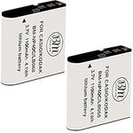 BM Premium 2 Pack of LB-060 Batteries for Kodak PixPro AZ251, AZ361, AZ362, AZ365, AZ421, AZ422, AZ501, AZ521, AZ522, AZ525, AZ526, AZ527, AZ528 Cameras