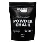 Hammer Grip Powder Chalk – Premium Quality 100% Magnesium Carbonate Chalk for Rock Climbing, Weightlifting, Gymnastics, Bodybuilding, Bowling, and Many More (300g)