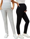 Brynmama 2 Pack Maternity Pants for