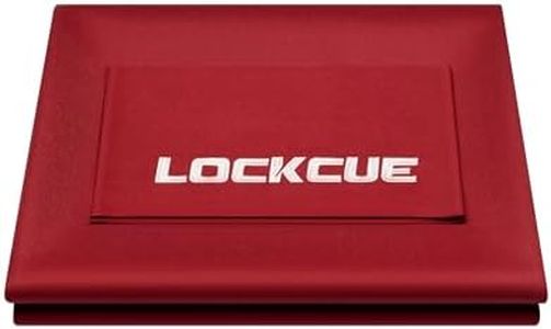 LOCKCUE Pool Table Felt with 6 Pre-Cut Rails, Billiard Cloth, 75% Wool 25% Nylon, 7' 8' 9' Table, Yellow Green Charcoal Tournament Blue Royal Blue Red Burgundy (Burgundy, for 8FT Table)