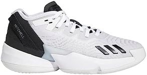 adidas Unisex D.O.N. Issue 4 Basketball Shoe, FTWR White/Grey One/Grey Two, 10.5 US Men