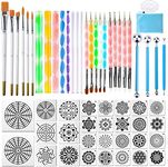 Mandala Dotting Tools,Augshy 58PCS 