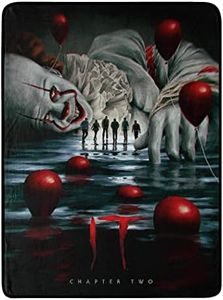 Northwest IT Chapter 2 Micro Raschel Throw Blanket, 46" x 60", Pennywise Hallucination