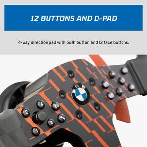 FANATEC CSL BMW Sim Racing Steering Wheel – LED Display, Metal Paddles, PC/PS5/PS4