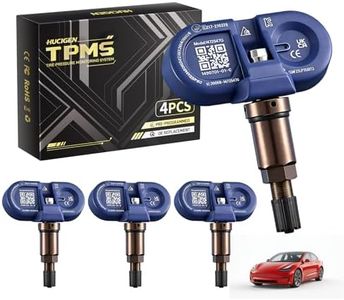 Upgraded Tesla BLE TPMS Sensor for Model Y 2020–2026, Model 3 2021–2026, Model S and Model X 2022–2026, OE Replacement 1490701-01-B, 1490701-00-B, 1490701-01-C, 4 Pack