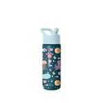 Simple Modern Kids Water Bottle with Straw Lid | 18oz Insulated Stainless Steel Kids Tumbler & Spill Proof Toddler Cup for School, Girls, Boys | Summit | Under the Sea