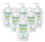 Simple Kind to Skin Anti-Bacterial Gentle Care Handwash Mint Oil 6 x 250ml