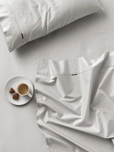 Linen House 500TC Cotton Sateen Sheet Set, Split King, Grey