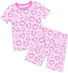 babee Reshinee Baby Pajamas Girls Summer Short Sleeve 18-24 Months Unicorn Mermaid Snug Fit 2pcs