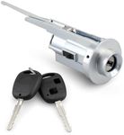 Hulyxayfave 89703-33070 Ignition Lock Cylinder with 2 Keys Fit for Toyota Avalon 2005-2012 4Runner 2003-2009 Solara 2004-2008 Lexus Lx470 2003-2005, Replacement 69052-34040