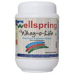 Wellspring Whey-O-Life - Whey Protein Supplement, 70% Protein with all Essential Amino Acids and BCCA - Vanilla Flavour - Pack of 500 G