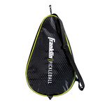 Franklin Sports Pickleball Paddle Bag - Official Bag of The US Open - Black/Optic Yellow