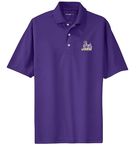 J2 Sport Men’s Adult Polo – NCAA Collegiate Short Sleeve Polo Shirt, Purple, L