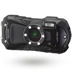 Ricoh WG-80 Rugged Camera (Black)