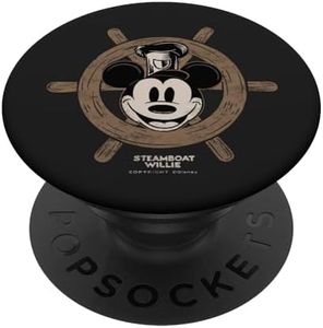 Disney 100 unidades de Mickey Mouse Steamboat Willie Wheel D100 PopSockets intercambiables PopGrip