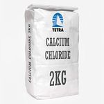 BlueBay Aquatics 2KG - Calcium Chloride Flake Dihydrate 77% Food Grade Marine Concrete Desiccant Pool Balancer