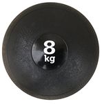 Kobo Slam Ball 8 Kg (Dead Bounce)- Classic, Strength & Conditioning Cross Training WODs, Plyometric & Core Training, Squats, Lunges, Wall Exercises (Imported)