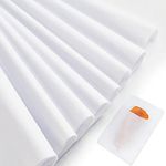 100 Sheets 15 x 20 Inch Acid Free Archival Tissue Paper for Clothing Storage Unbuffered No Acid Paper White No Lignin Tissue Paper for Storing and Preserving Clothes Textiles Linens Present Wrap