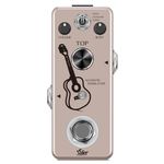 ISET Acoustic Guitar Simulator Effect Pedal Analog Guitar Pedal for Electric Guitar Bass True Bypass