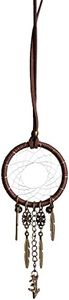 Motozoop® Metal Car Dream Catcher Car Dashboard Accessories Car Hanging Home Decorative Wall Hanging Good Vibe Showpiece Interior Accessories (Metal Deer)