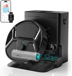 Lefant Robot Vacuum and Mop, 18000Pa Strong Suction, Self-Cleaning Roller Mop with Auto Drying, LiDAR Navigation & Obstacle Avoidance, Tangle-Free Pet Hair, Slim, 800ml Dustbin, 5G WiFi, M210 Pro OMNI