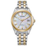 CITIZEN Ladies Peyten Two-Tone Case White Dial (EO1224-54D)