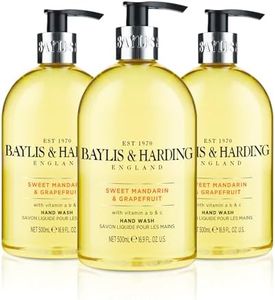 Baylis & Harding Sweet Mandarin & Grapefruit 16.9 Ounces Hand Wash, Pack Of 3