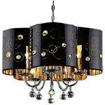 Ore International K-5135H Starry Night Ceiling Lamp, 23-Inch