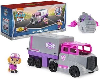 PAW Patrol, Big Truck Pup’s Skye Transforming Toy Trucks with Collectible Action Figure, Kids Toys for Ages 3 and up