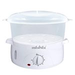 Personal Household Use Moist Towel Steamer and Warmer - Holds 12-15 Moist Towel, Ready in 10-15 Minutes with 60 Minutes Auto Off Timer and Power Indicator Light