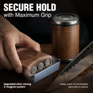 OKNIV Rolling Knife Sharpener – Handheld Blade Sharpening Tool
