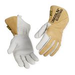 Lincoln Electric MX Series Premium TIG Welding Gloves - Large, Tan