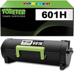 Tobeter Compatible 60f1h00 Toner Cartridges for Lexmark 60f1h00 601H Work wth MX310 MX611de MX510de MX310dn MX410 MX510 MX511MX610 MX611Printer (10,000 Pages 1 Black)