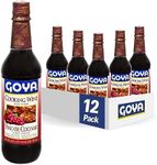 Goya Foods Red Cooking Wine, 25.4 Fl Oz (Pack of 12)