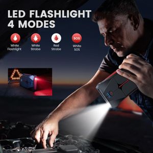 FLYLINKTECH 4000A Car Jump Starter – Portable Battery Booster