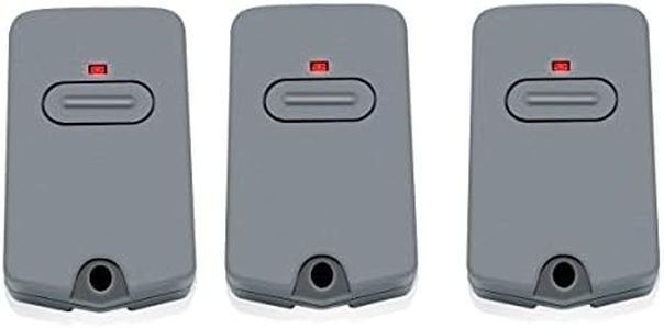 3 Pack Alisontech RB741 FM135 Remote Control Transmitter for GTO Mighty Mule Linear Pro Access Gate Opener