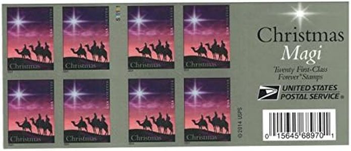 Christmas Magi 2014 New Issue USPS Forever Stamp - Book of 20