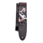 Perri's Leathers Ltd.- Guitar Strap- Direct To Leather- Official Licensing ELVIS PRESLEY- Adjustable - For Acoustic/Bass/Electric Guitars - Made in Canada (DTL25EP-11006)