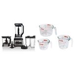 Ninja Professional Plus Kitchen System With Auto-iQ (Canadian Version) + Pyrex 3 Piece Glass Measuring Cup Set