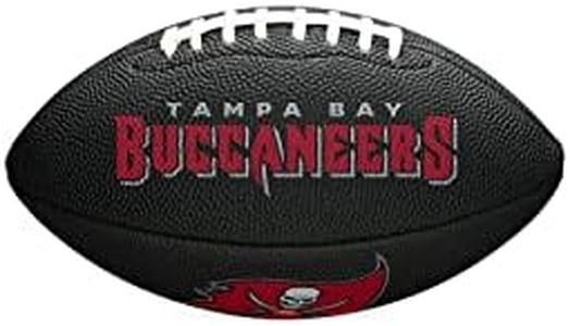 Wilson Ballon de Football Américain MINI NFL TEAM SOFT TOUCH, Soft Touch-Cuir Composite