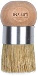 Professional Chalk and Wax Paint Brush | Short Stub Brush DIY Painting and Waxing Tool | Smooth, Natural Bristles | Folk Art, Home Décor, Wood Projects, Furniture, Stencils | Reusable