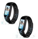 Raptas Winter Offer 12 Year Warrranty M10 Smart Watch Band Fitness Heart Rate with Activity Tracker Waterproof Like Steps Counter, Calorie Counter, BP for Unisex