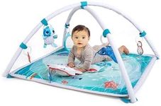 Tiny Love Treasure The Ocean 2-in-1 Musical Mobile Gymini, Light & Sound Starfish Mobile, Soothing Melodies & LED Lights, Aquarelle Design for Sensory & Cognitive Infant Development