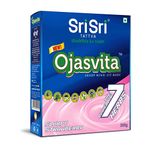 Sri Sri Tattva Ojasvita Strawberry - Drink Mix for Sharp Mind & Healthy Body - 200g