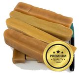 Himalayan Yak Cheese Dog Chew - Himalayan Dog Chew - PSS - (SMALL-MEDIUM-LARGE-EXTRA LARGE-JUMBO) (Large 4 Pack) - Cheese Bones For Dogs - Yak Cheese - Dog Chew - Cheese Bone - Himalayan Yak Milk - Long Lasting Dog Chew for Aggressive Chewers - Sherpa Chew - Cheese Bone - Fromage De Yak Pour Chien - Yak Cheese