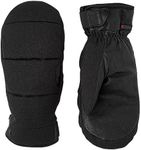 Hestra Unisex CZone Frame Mitt Insulated Mittens for Winter, Snow & Cold Weather - Black - 8