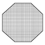 Fotodiox Pro Octagon Eggcrate Grid for 60" Softbox - Fits EZ-Pro & Pro Standard Softboxes - 50 Degrees 2x2x1.5" Openings