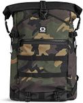 OGIO Alpha Convoy 525r Rolltop 15 Inch Waterproof Laptop Compartment Eco-Codura Durable Backpack, Woodland Camo, 25-27 Litre Capacity