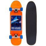 D Street Cruiser Bon Voyage Factory Complete Skateboard Orange 8.5"